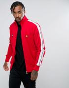 Ellesse Track Jacket With Taping In Red - Red