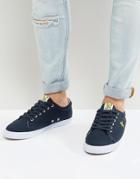 Lyle And Scott Hawker Sneakers In Navy - Blue