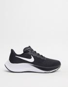 Nike Running Air Zoom Pegasus 37 Trainers In Black/white