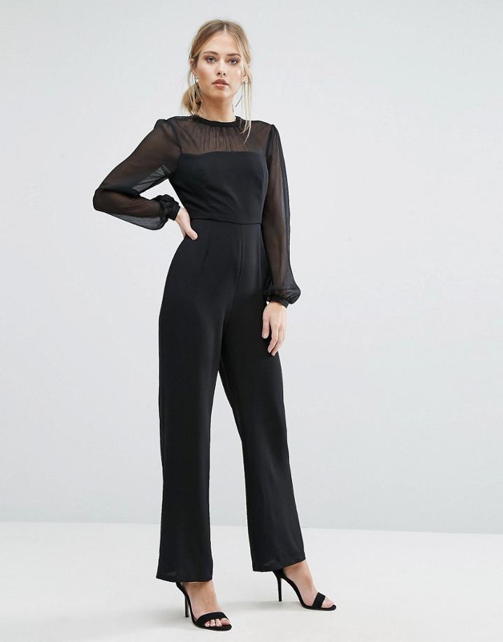 Finders Amos Jumpsuit - Black