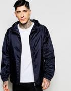 Brixtol Lightweight Hooded Jacket - Navy