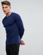 Esprit Recycled Cotton Lightweight Sweater - Blue