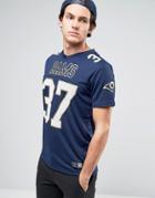 Majestic Rams Mesh T-shirt - Blue