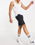 Another Influence Nylon Cargo Shorts In Black