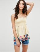 Raga Sweet Sugar Strapless Top - Sugar Cookie