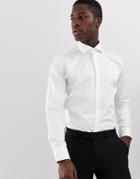 Ted Baker Slim Fit Shirt In White - White