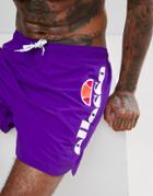 Ellesse Side Logo Swim Shorts In Purple - Purple