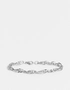 Icon Brand Stainless Steel Chunky Chain Bracelet In Silver