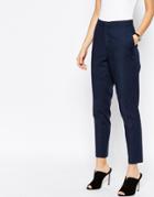Selected Vennie Skinny Tailored Pants - Navy Blazer