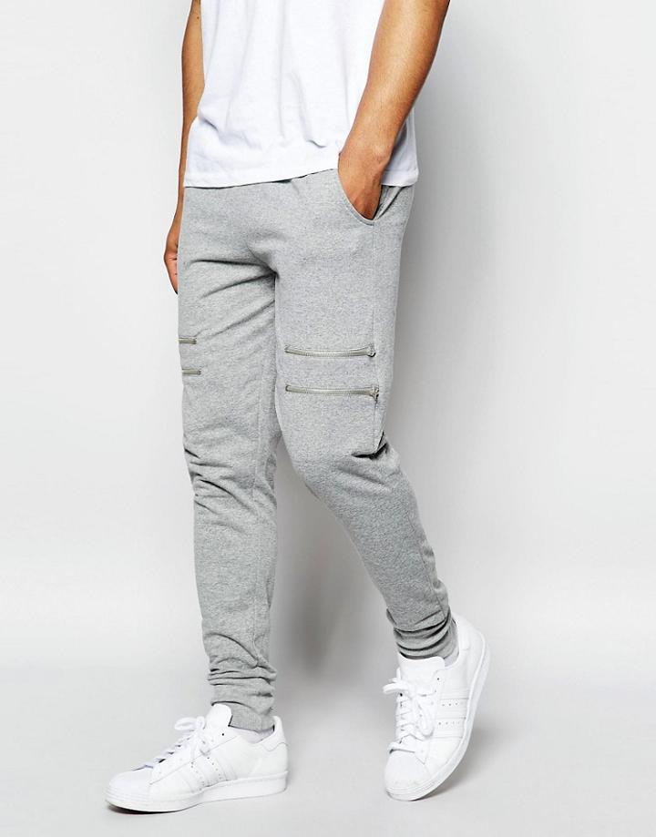 Systvm Zip Jogger - Gray