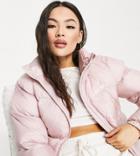 Columbia Puffect Jacket In Pink Exclusive At Asos