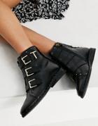 Ted Baker Ramona T Bar Boot In Black