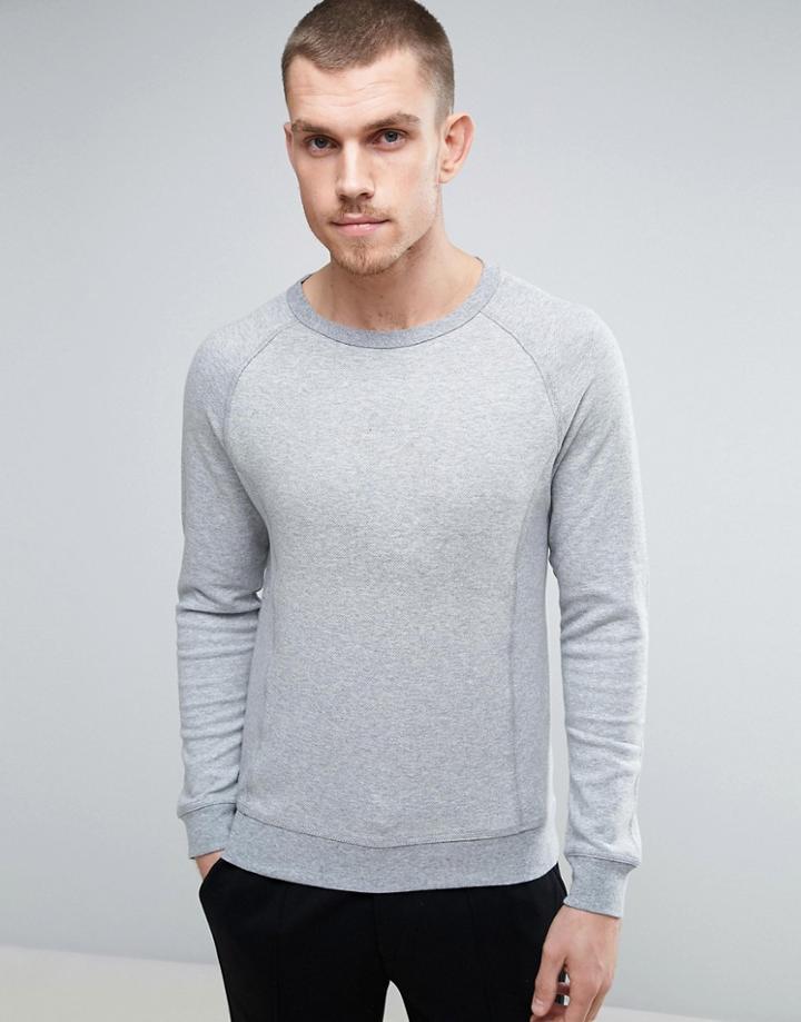 Minimum Garment Washed Sweat - Gray