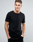 Jack & Jones Premium Ribbed T-shirt - Black