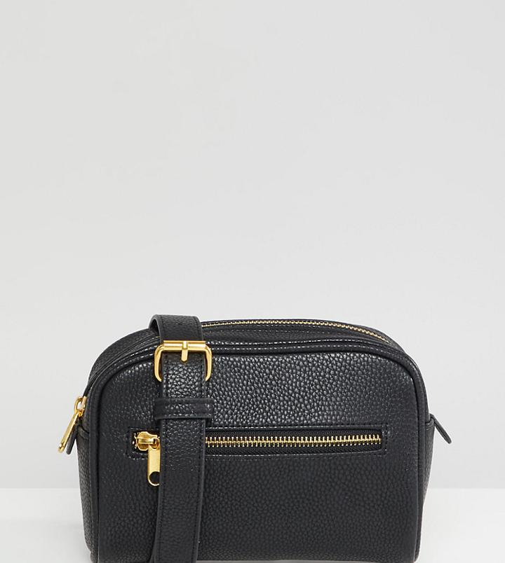 Reclaimed Vintage Inspired Belt Bag In Black - Black