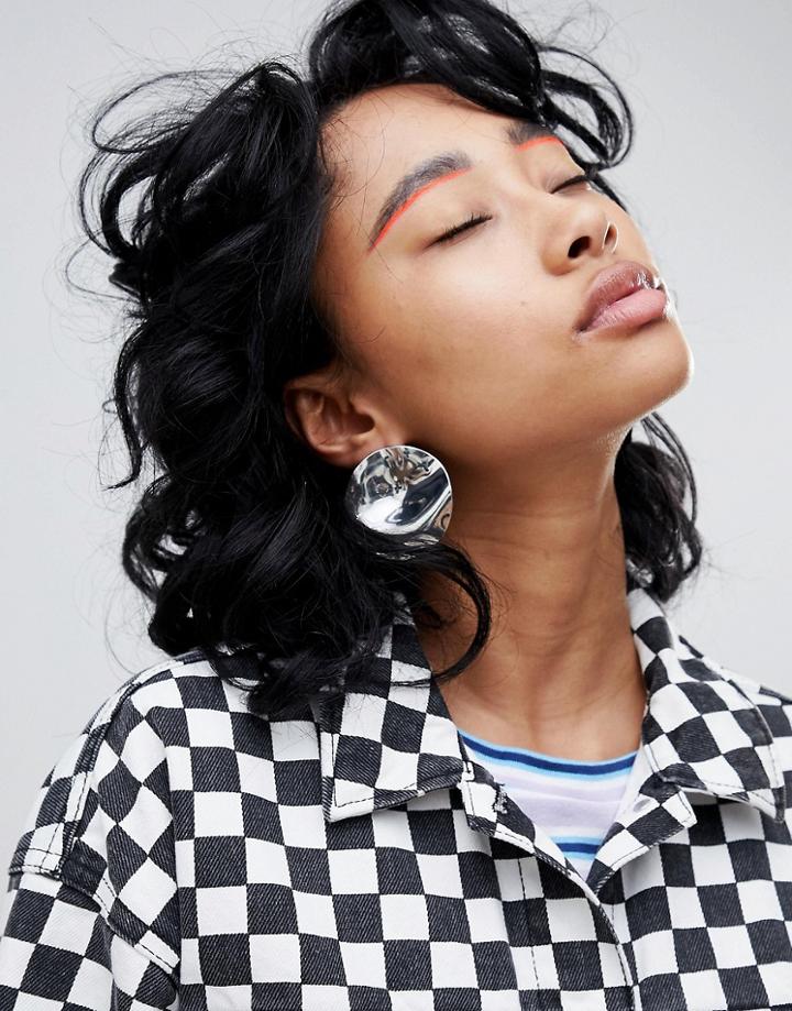 Aldo Circle Statement Earrings - Gold