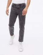 New Look Slim Rigid Jeans In Gray
