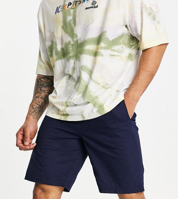 Collusion Shorts In Navy Twill