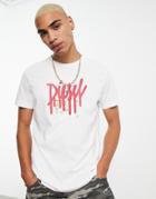 Diesel T-diegos B9 Paint Logo T-shirt In White