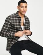 Harry Brown Plaid Slim Fit Shirt