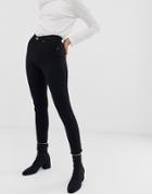Dr Denim Solitaire High Waist Super Skinny Jeans-black