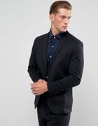 Jack & Jones Premium Slim Suit Jacket In Jersey - Black