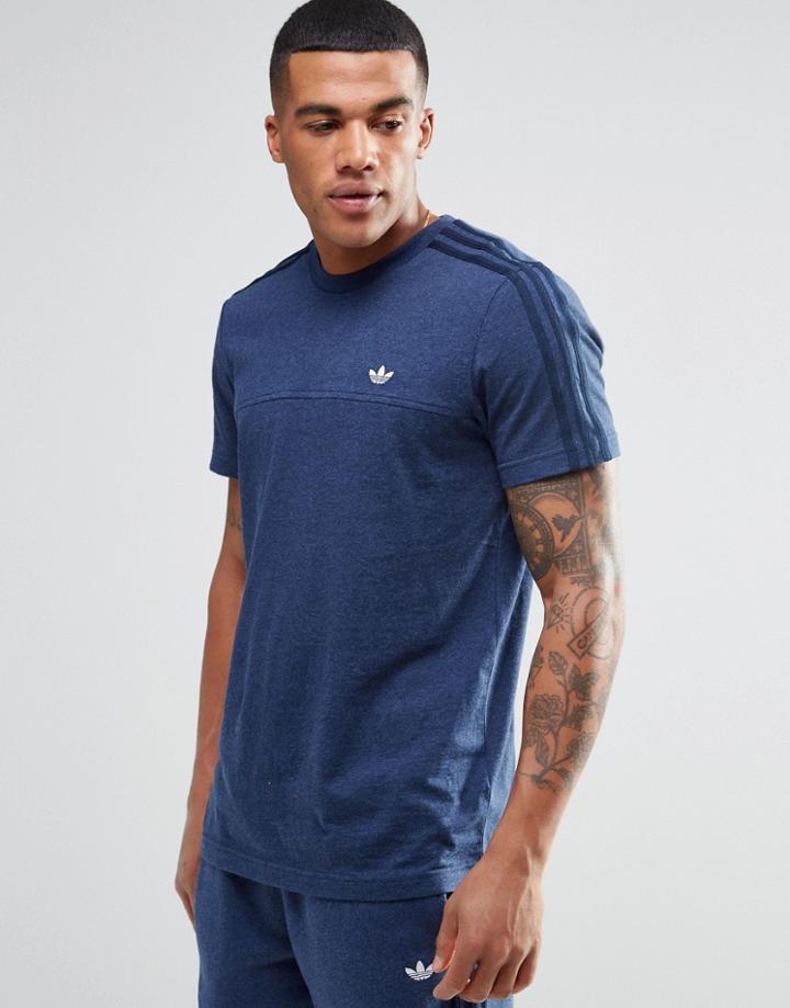 Adidas Originals Trefoil T-shirt Az1143 - Blue