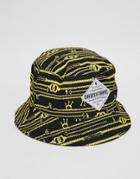 Cheats & Theives Chains Reversable Bucket Hat - Black