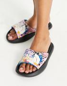 The North Face Triarch Slides In Pink