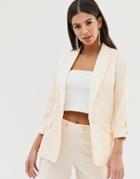 Asos Design Tall Color Block Sweater-multi