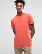 Lee Pocket T-shirt Slub Jersey - Red