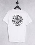 Dickies Globe Back Print T-shirt In White
