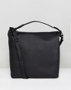 Allsaints Slouchy Leather Tote Bag - Black