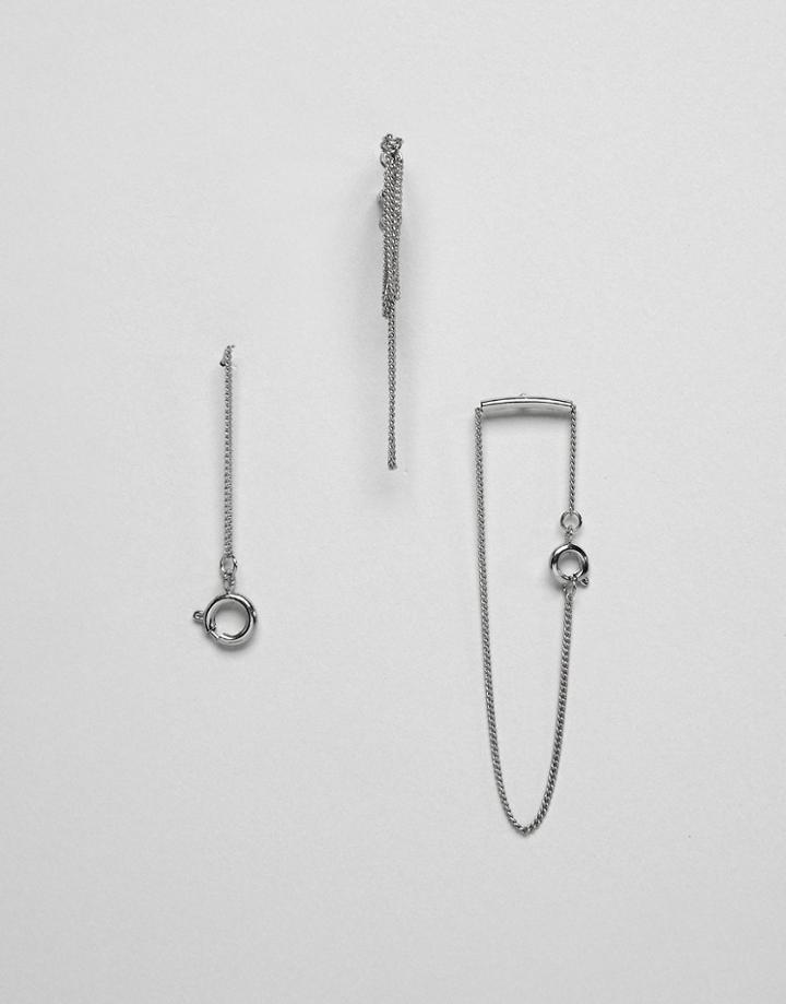 Cheap Monday Lock Earring Party Kit - Silver