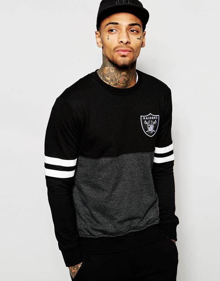 Majestic Raiders Sweatshirt - Black Loop