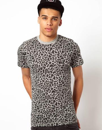 Le Fix T-shirt Leopard All Over Print