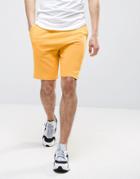 Asos Jersey Shorts In Yellow - Yellow