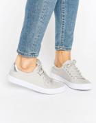 Asos Darby Lace Up Sneakers - Gray