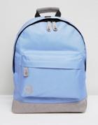 Mi-pac Classic Backpack In Cornflower Blue With Contrast Gray - Blue