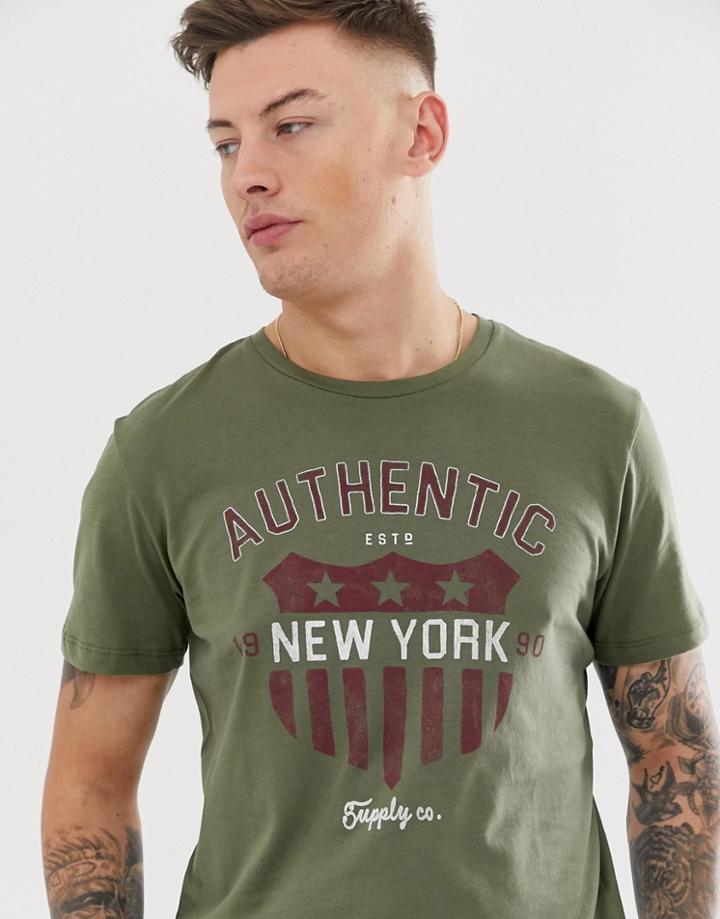 Jack & Jones Graphic T-shirt-green