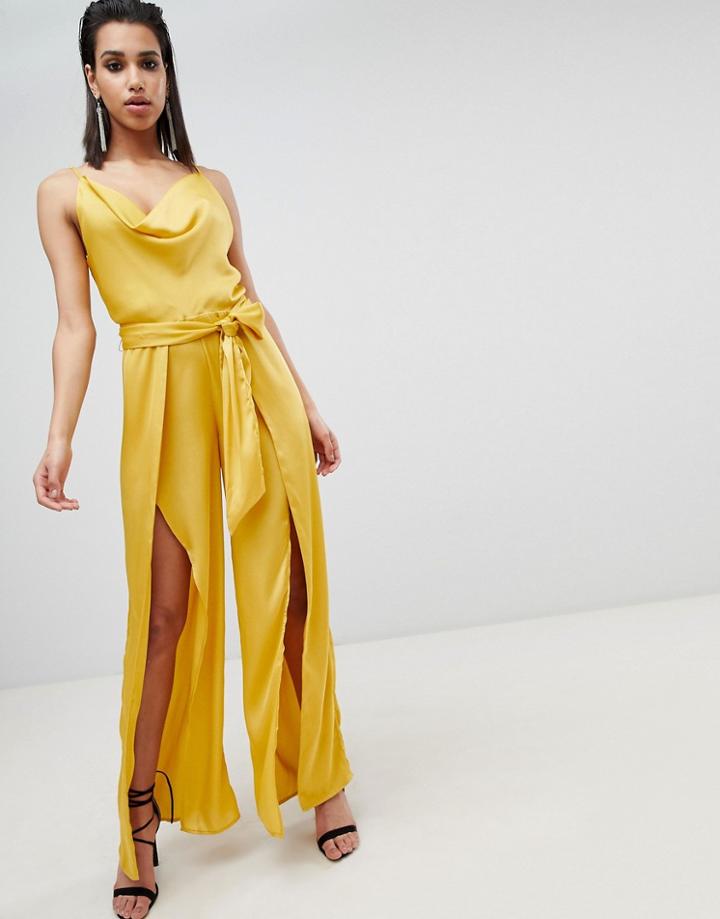 The Jetset Diaries Topaz Jumpsuit - Gold