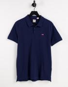 Levi's Polo Shirt In Navy With Small Logo