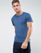 Tom Tailor T-shirt With Chest Branding - Navy