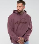 Ellesse Oversized Hoodie With Large Logo In Purple - Purple