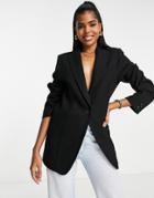 Urban Revivo Blazer In Black