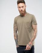 Nudie Jeans Co Anders Mended T-shirt - Green