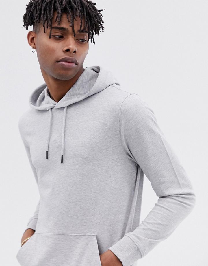 Only & Sons Basic Hoodie - Gray