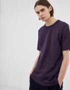 Weekday Grinko T-shirt In Purple - Purple