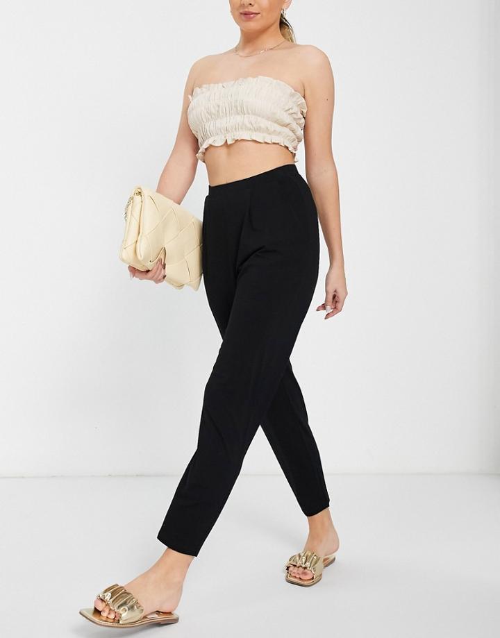 Asos Design Ultimate Peg Pants In Black