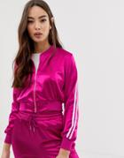 Club L Satin Jacket - Pink